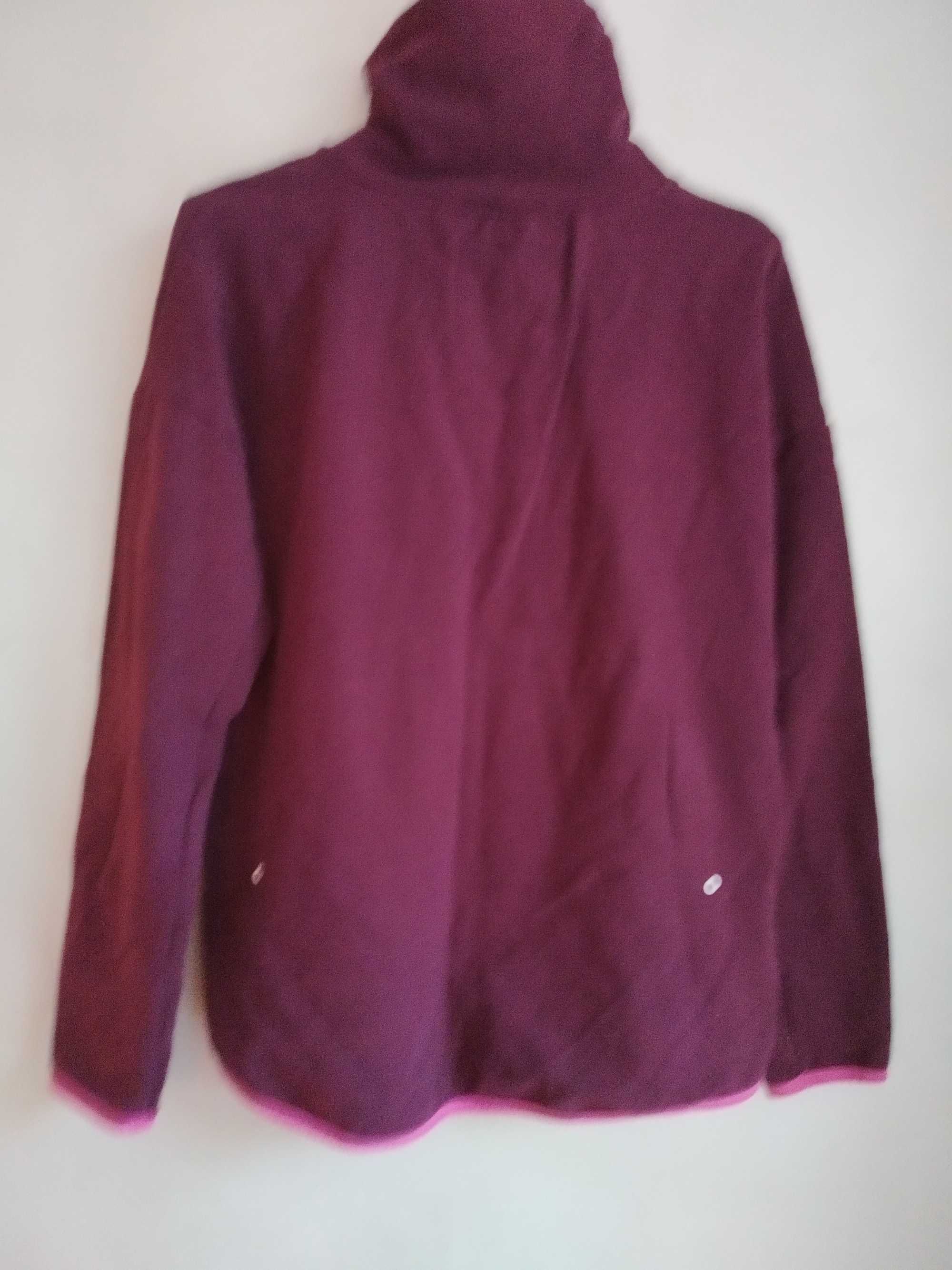 Fioletowo-rozowa bluza