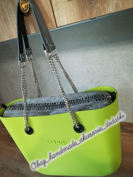 Uchwyty Glamy Bezłezkowe Skóra do Torebki Obag O bag