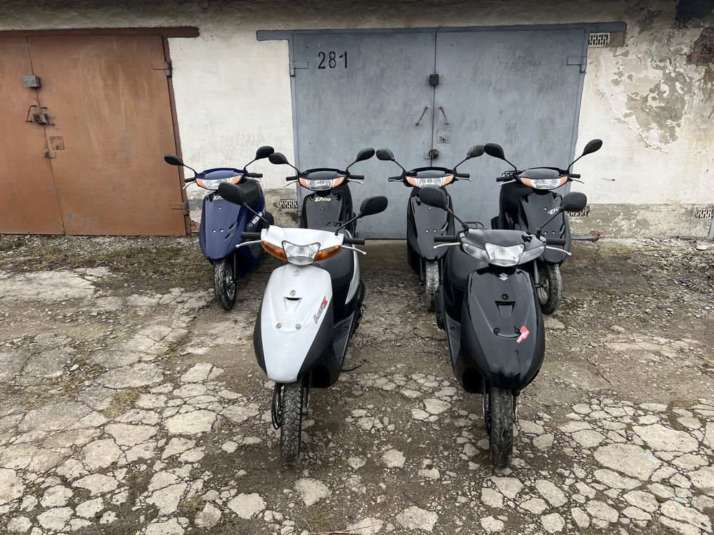 Suzuki lets2 cкутер свІжий безпр0бігуп0 Україні з Контейнера +Д0сТаВка