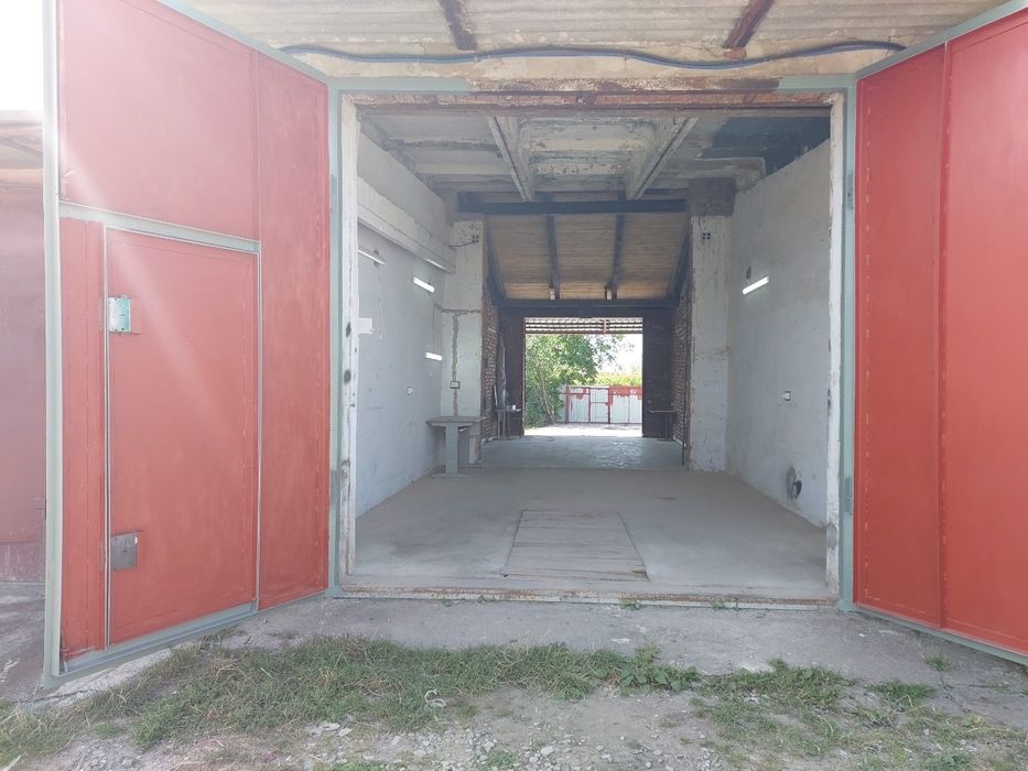 Гараж з двухстороннім заїздом 13×4 під 3 авто, склад, СТО чи інші посл