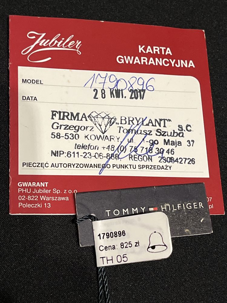 Zegarek Męski kwarcowy tommy hilfiger skywinder