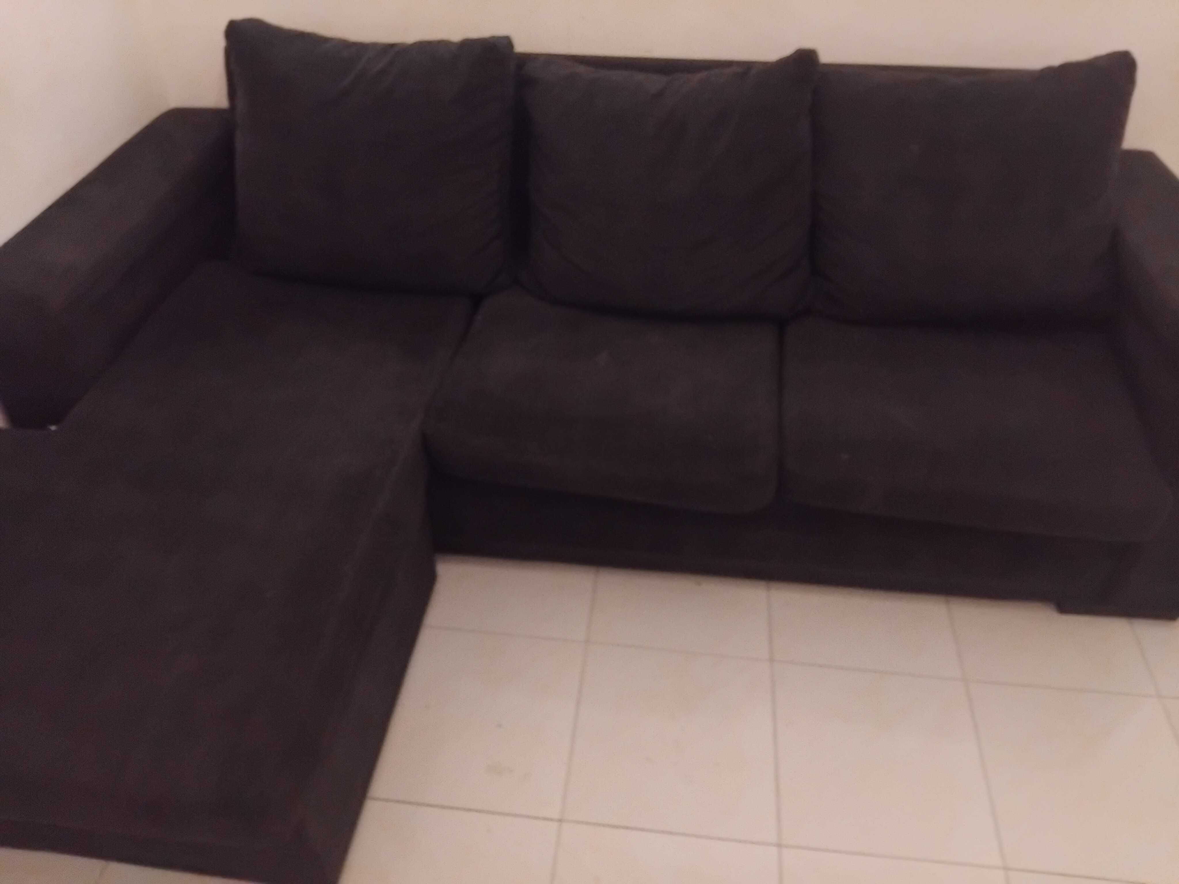 Sofá saize long 3 lugares