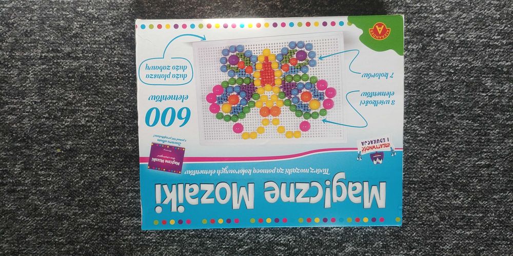 Alexander Magiczne Mozaiki, Figurki Kinder Joy