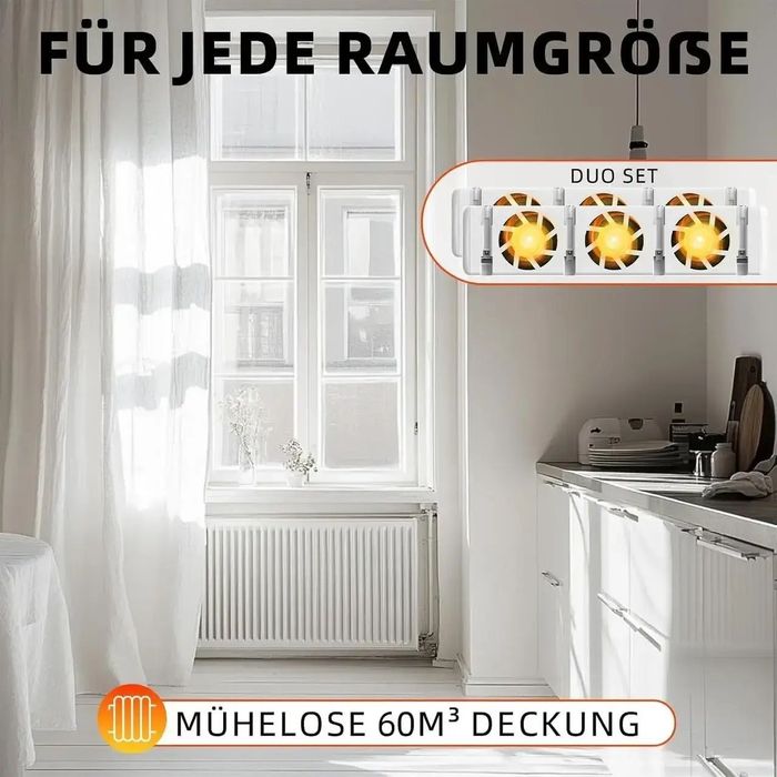 2 шт. Вентилятор радіатора Hoppe's QJRV-O2 Radiator Ventilato