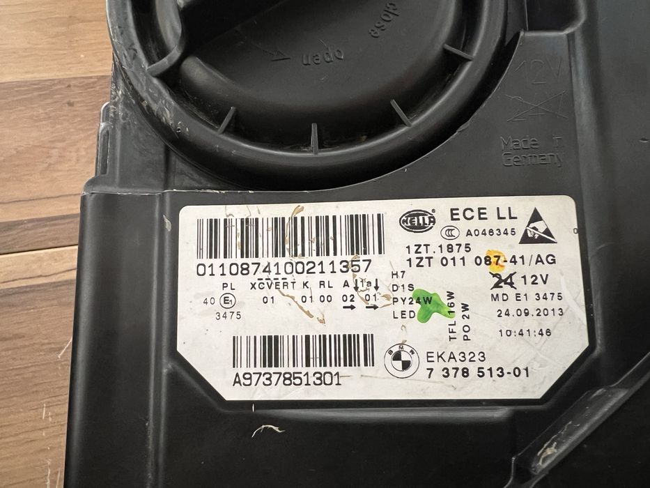 Lampa bmw f10 lift lci xenon skretny dynamic