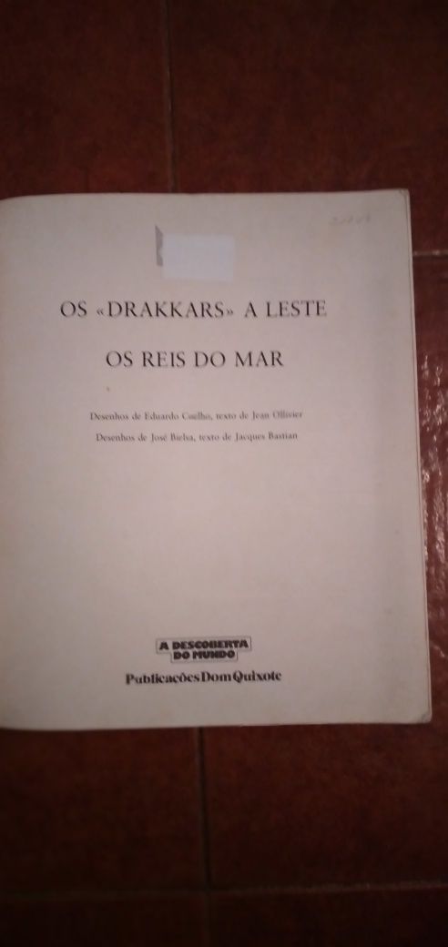 2 Livros de Bd, "Os Vikings" e "A Descoberta do Brasil "