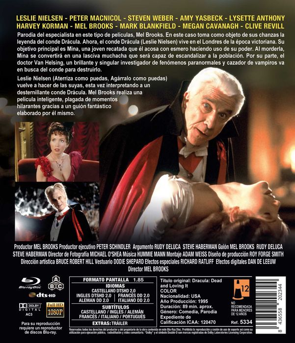 Drácula, Un Muerto Muy Contento Y Feliz (Blu-Ray)