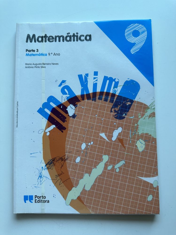 Manual Matemática 9 parte 3- 9°ano