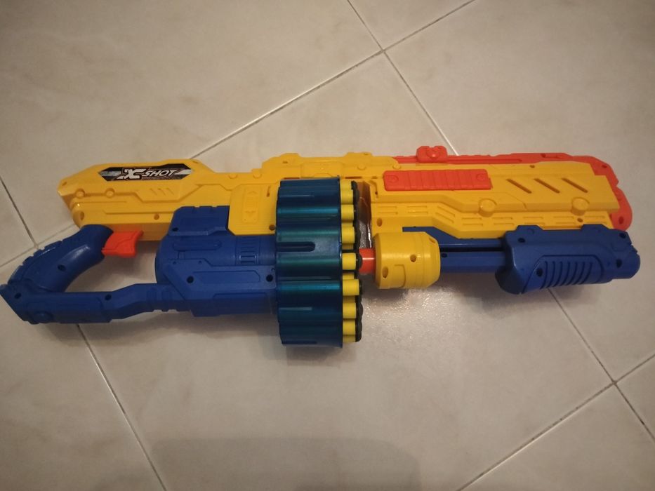 Pistola Xshot como nova