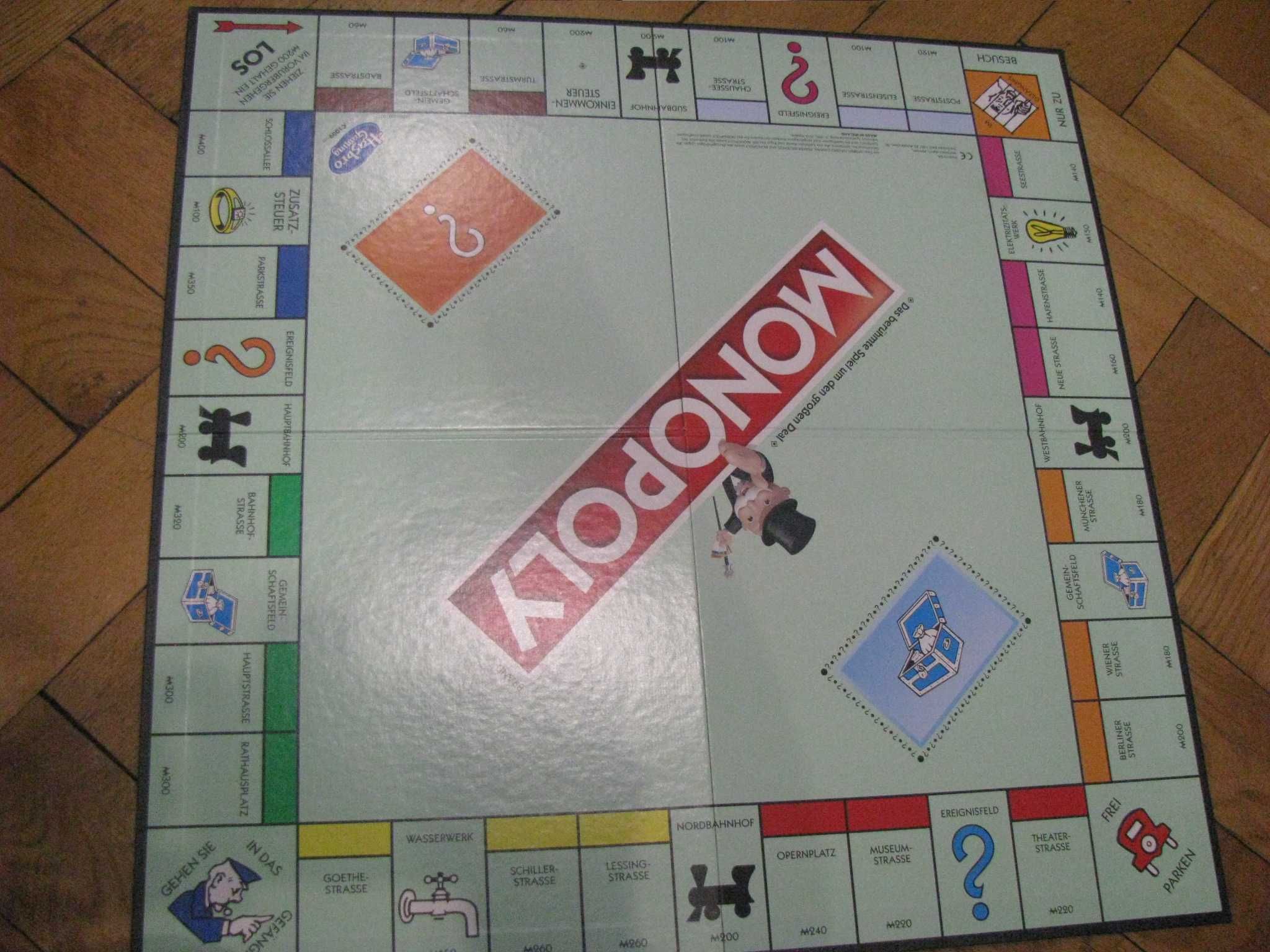 Nowa gra monopoly w wersji niemieckiej