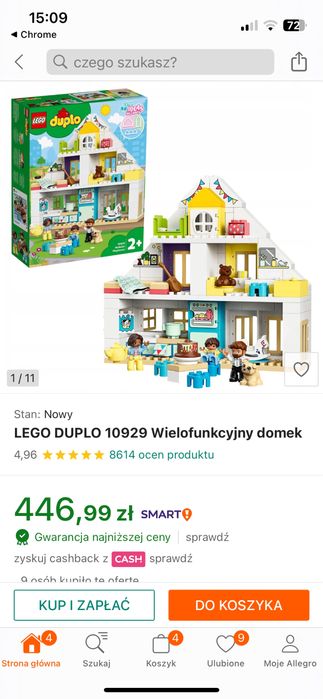 Lego duplo domek farma biwak minnie i daisy