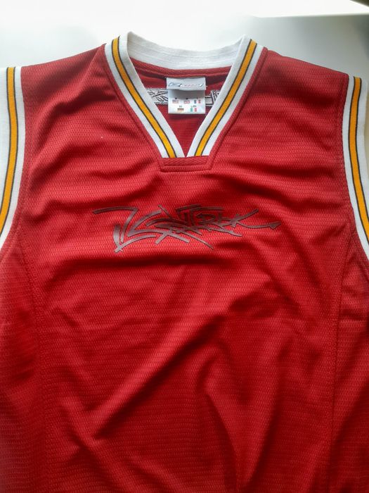 Camisola manga cava de basketbol da Rebook