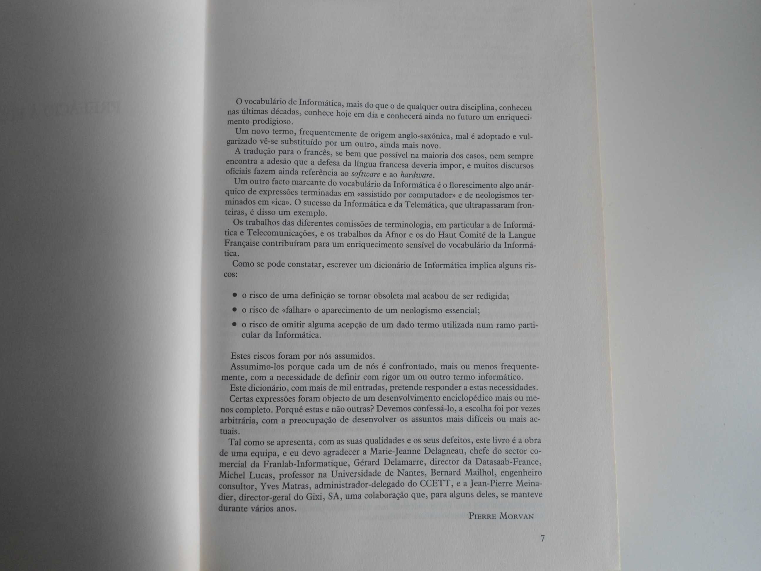 Dicionário de Informática por Pierre Morvan