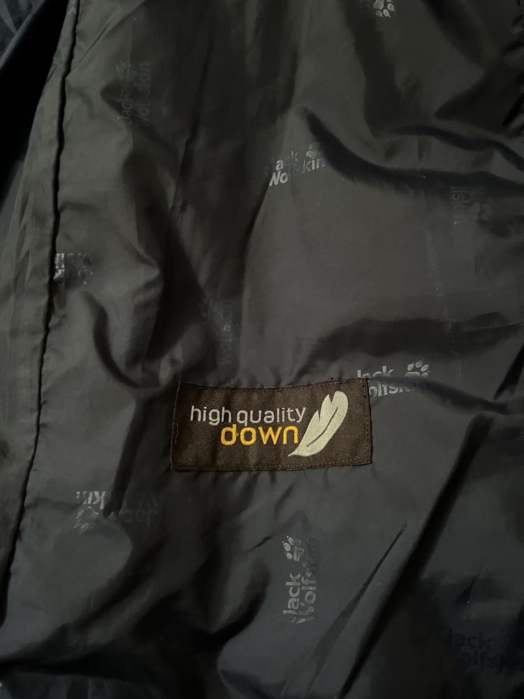 Jack Wolfskin kurtka damska zimowa parka z pierzem