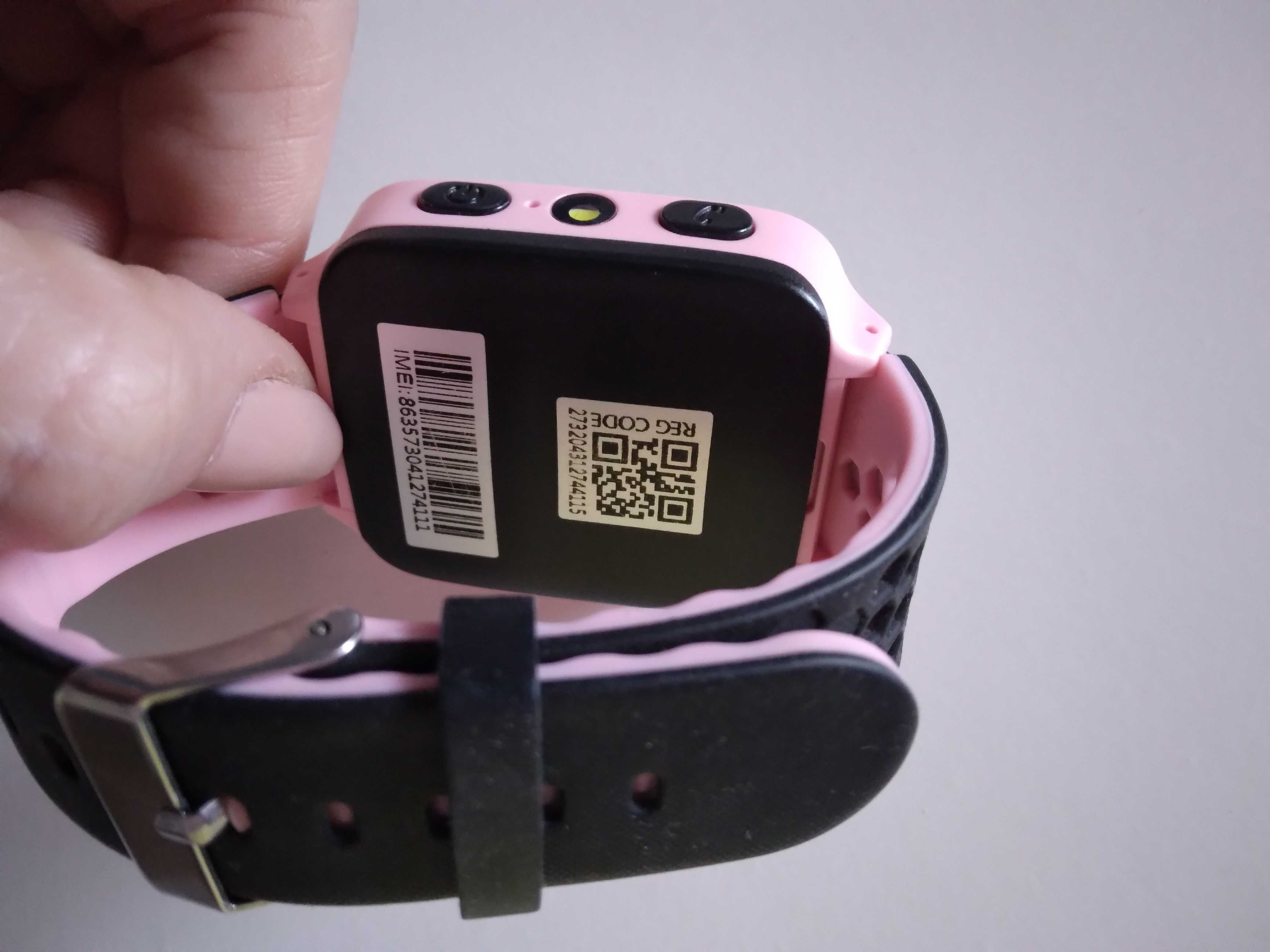 Smartwatch dziecięcy zegarek dla dziecka g900a różowy GPS aparat  nowy