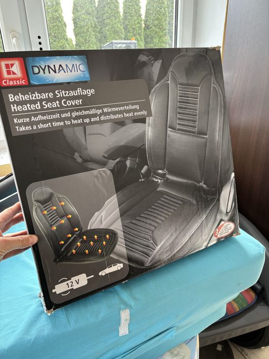 Mata grzewcza na fotel 12V