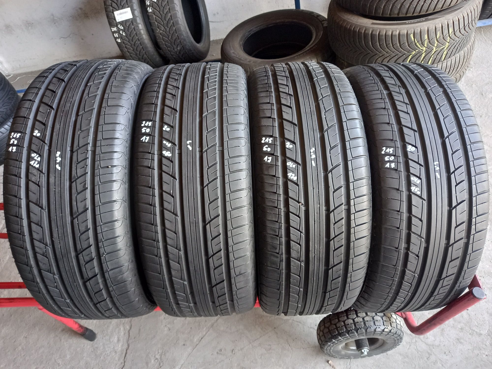 4x opony letnie 215/50R17 super stan 20 rok