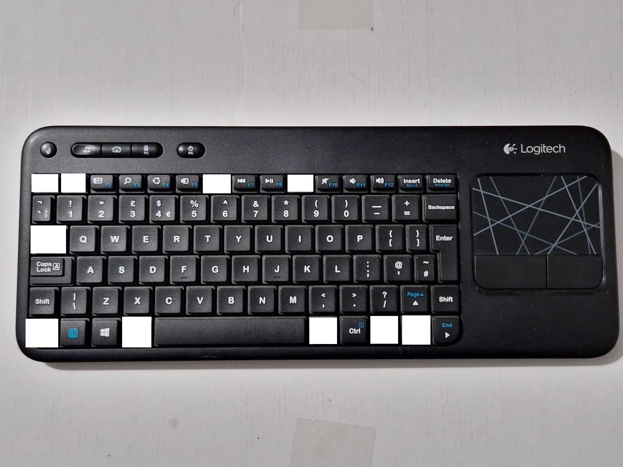 Klawisz Klawisze do klawiatura klawiatury Logitech K400r Logitech