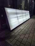 Baner plafon kaseton neon szyld LED czujnik zmierzchu 3m x 80cm