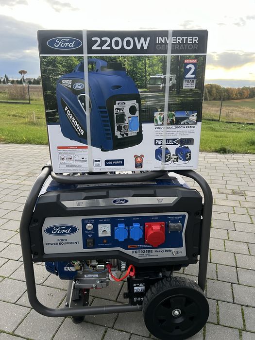 Nowy Agregat Prądotwórczy Ford FGT9250E – 6,6 kW / 7,9 kVA