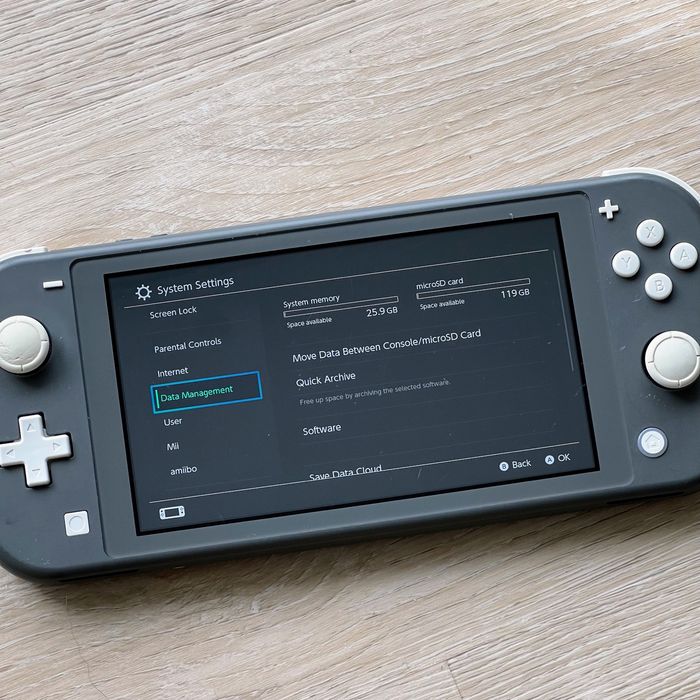 Nintendo Switch Lite Cinzenta