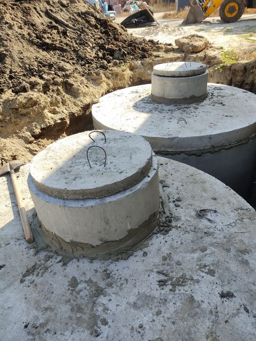 Вигрібна яма,траншеї,каналізація