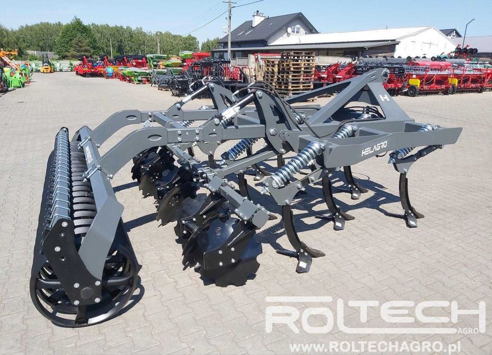 Agregat Podorywkowy Ścierniskowy BEZORKOWY 2,2m 2,7 3m 3,5 HELAGRO KBO