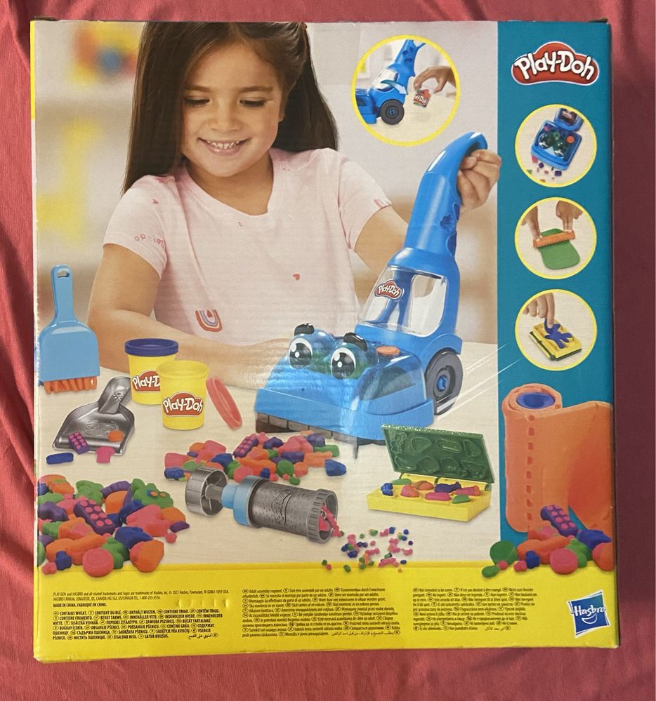 Play-Doh Ciastolina Zestaw Do Sprzątania Odkurzacz Zoom Zoom
