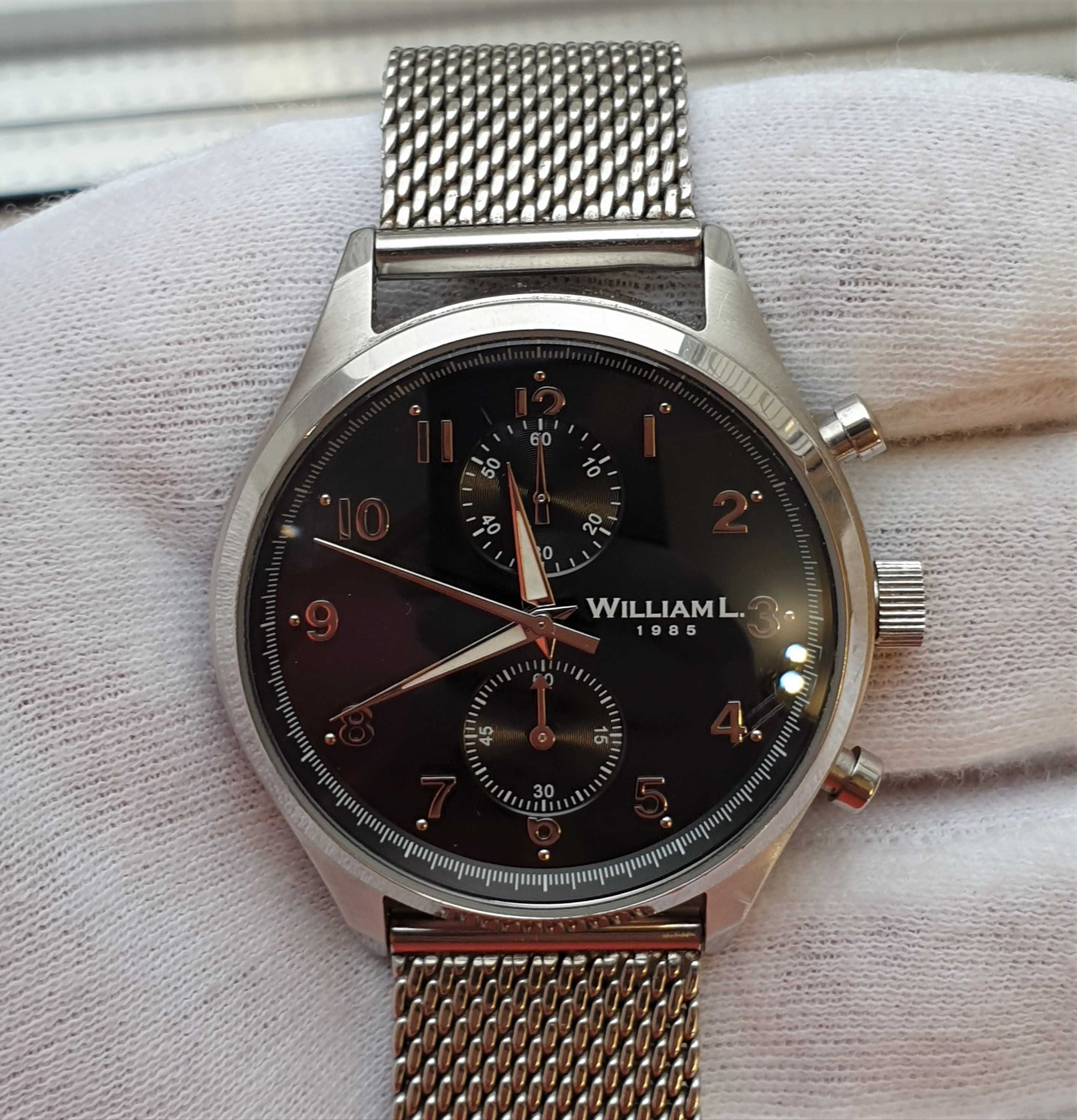 Чоловічий годинник William L 1985 Chronograph 40.5мм