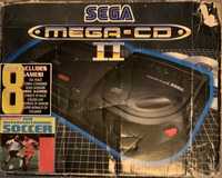 Konsola SEGA Mega Drive Mega-CD II  Oryginalnie zapakowany zestaw