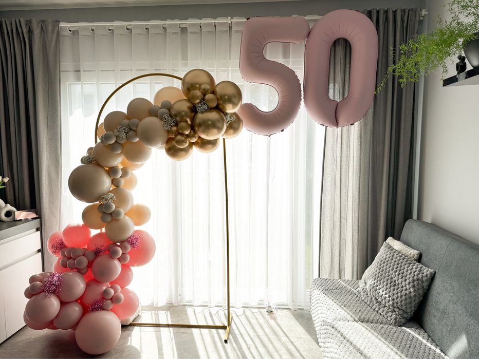 Scianki balonowe, kwiatowe , dekoracje stołów, dekoracje na komunie