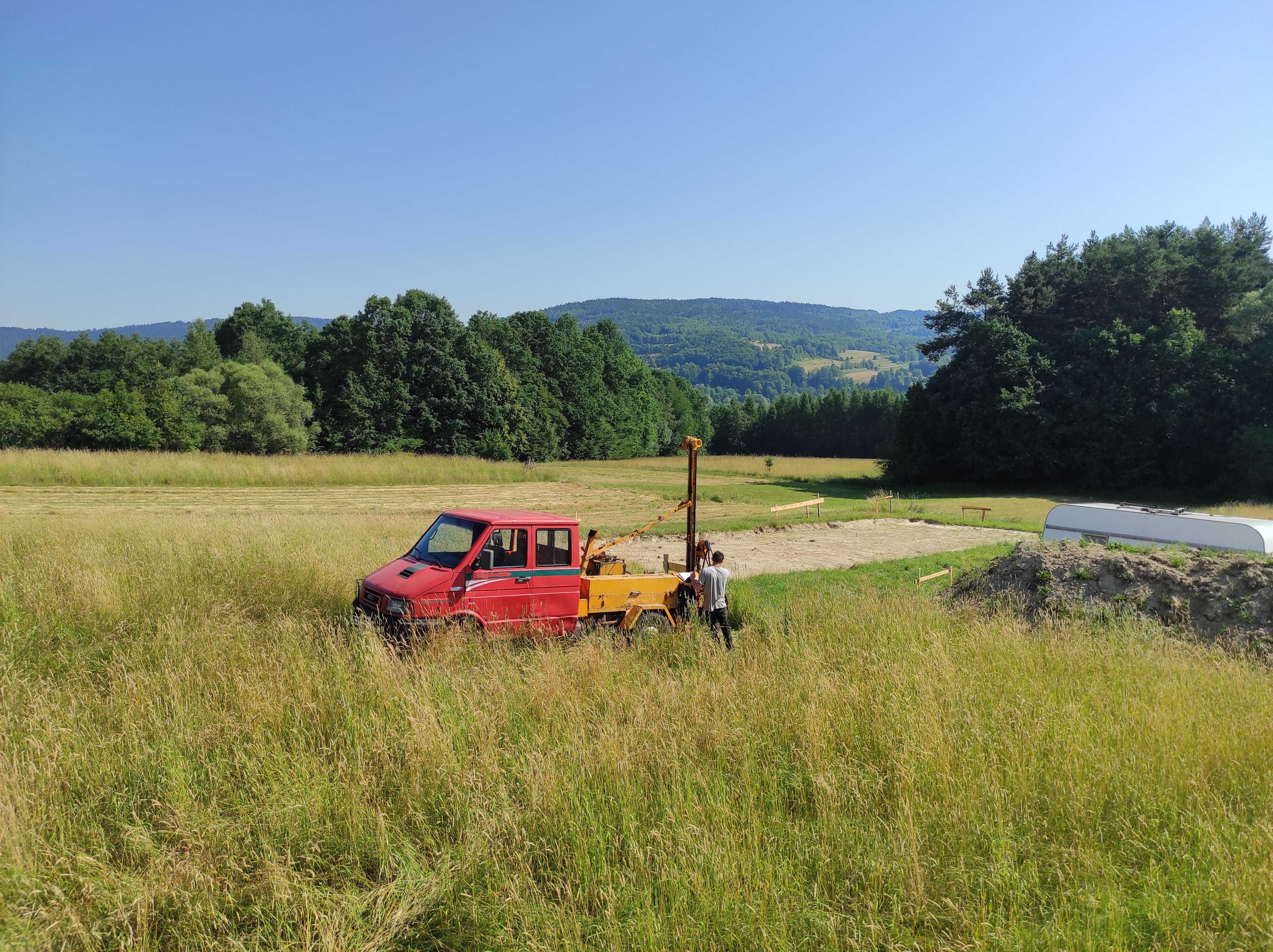 Badania geologiczne, geolog, wiercenie otworów badawczych