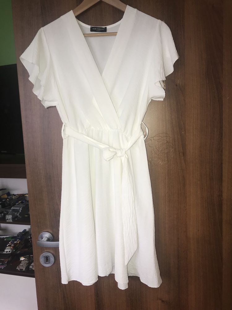 Sukienka S/M biała