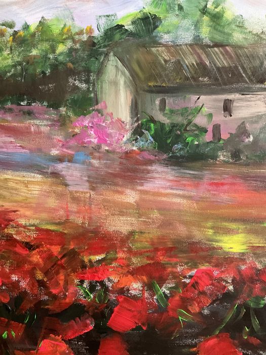 Quadro pintura a óleo