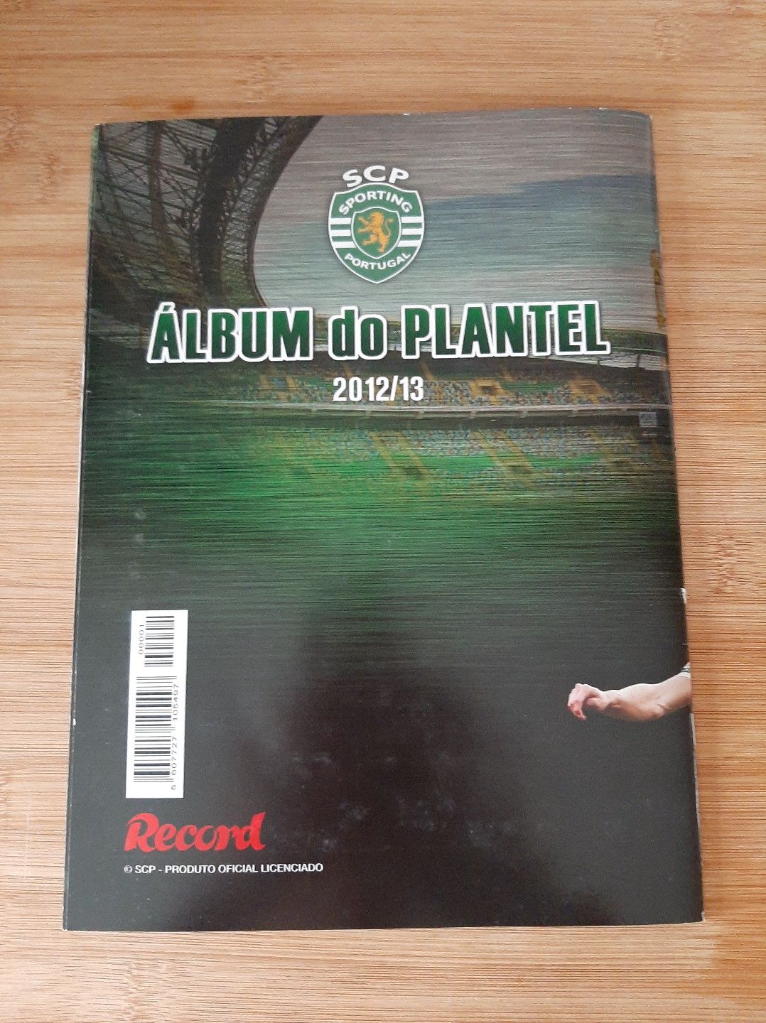 Caderneta/álbum do plantel do Sporting 2012/13