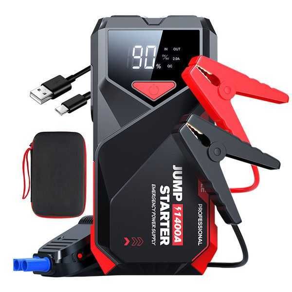 Пускозарядное устройство Бустер для авто JUMP STARTER 18000mAh, 1400A