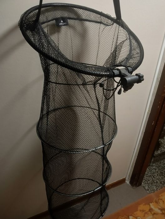 Wędki siatka i kołowrotek