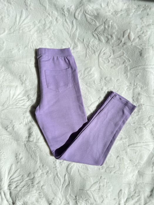 Spodnie 122, letnie, miękkie, wygodne dla dziewczynki, Sinsay