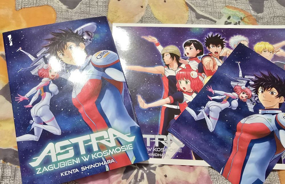 Manga Astra zagubieni w kosmosie
