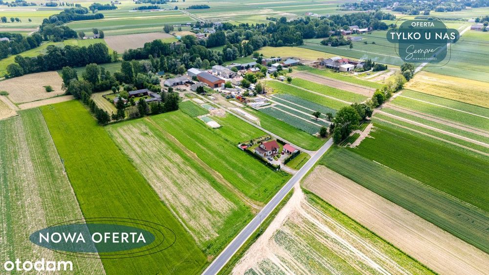 Działki budowlane w malowniczej okolicy