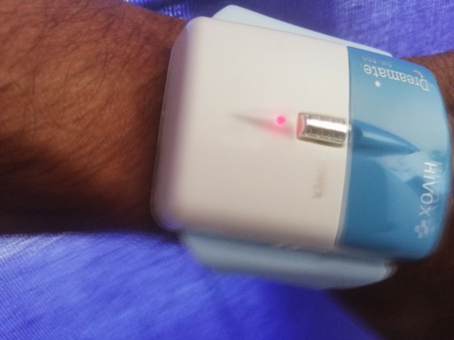 Aparelho para ajudar a dormir-pulseira Anti-Insónias Dreamate