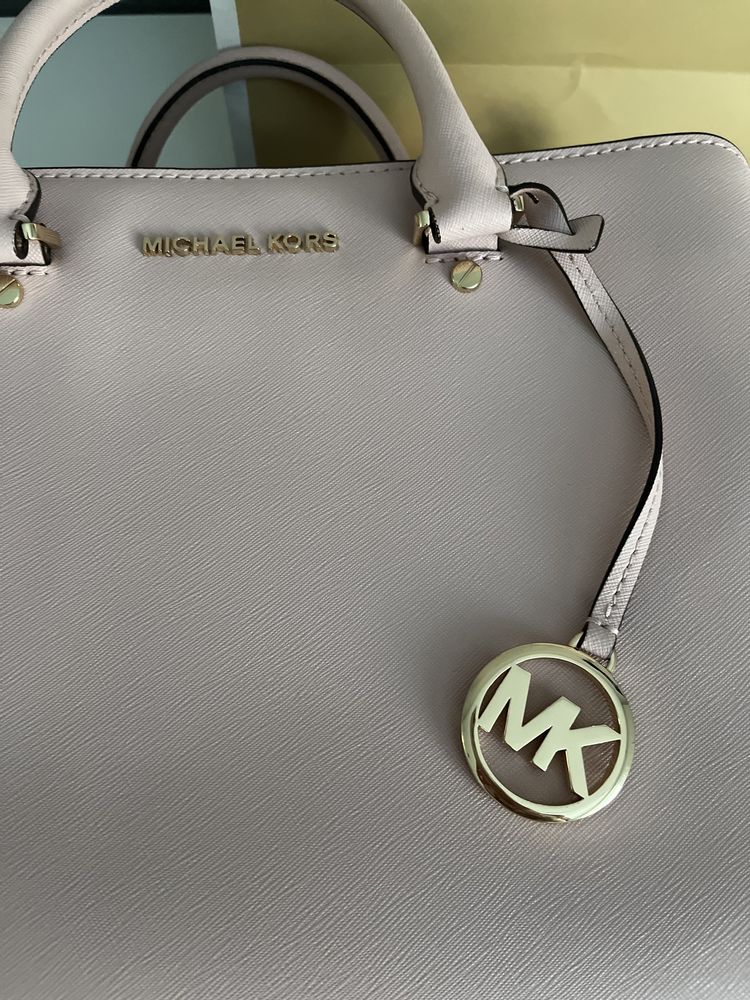 Michael Kors torba torebka skóra saffiano super stan