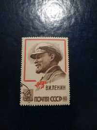 Znaczek pocztowy Lenin PRL    S