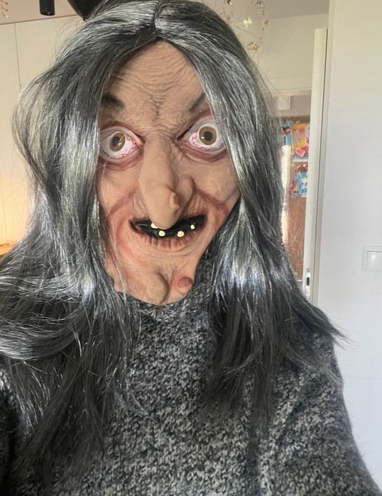 Maska wiedźma baba jaga