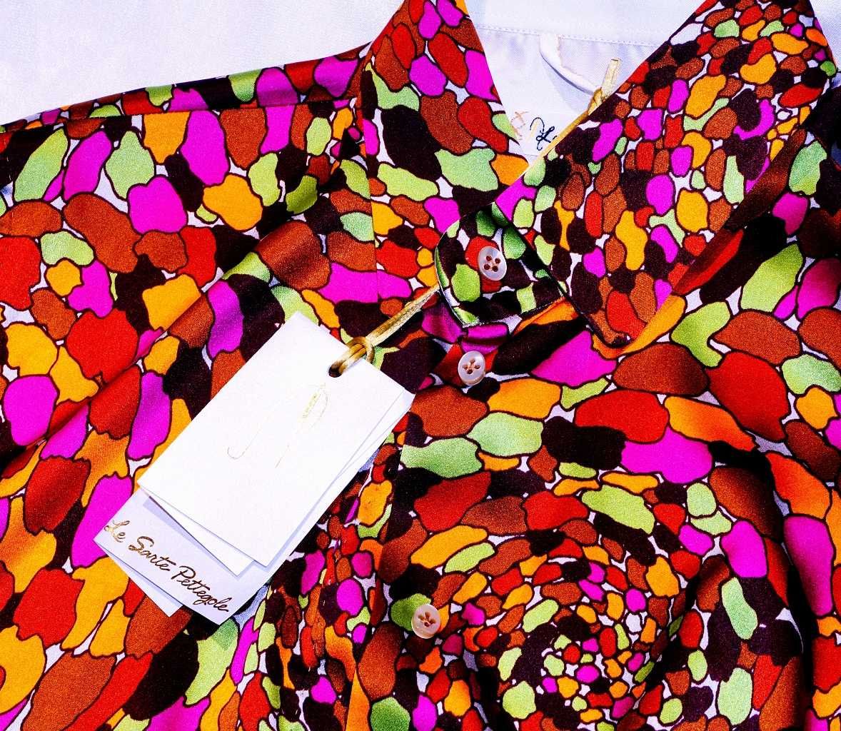 La Sarte Pettegole bluzka damska 40 L 100% jedwab hermes emilio pucci