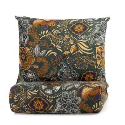 GRUBA - Pościel TAPUA bawełniana zielona 220x200 cm - OKAZJA