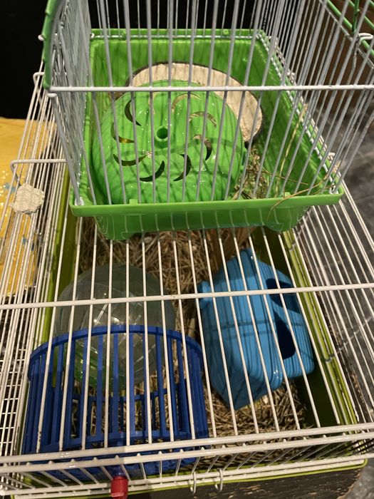 2 Gaiolas de Hamster com acessórios – Pack