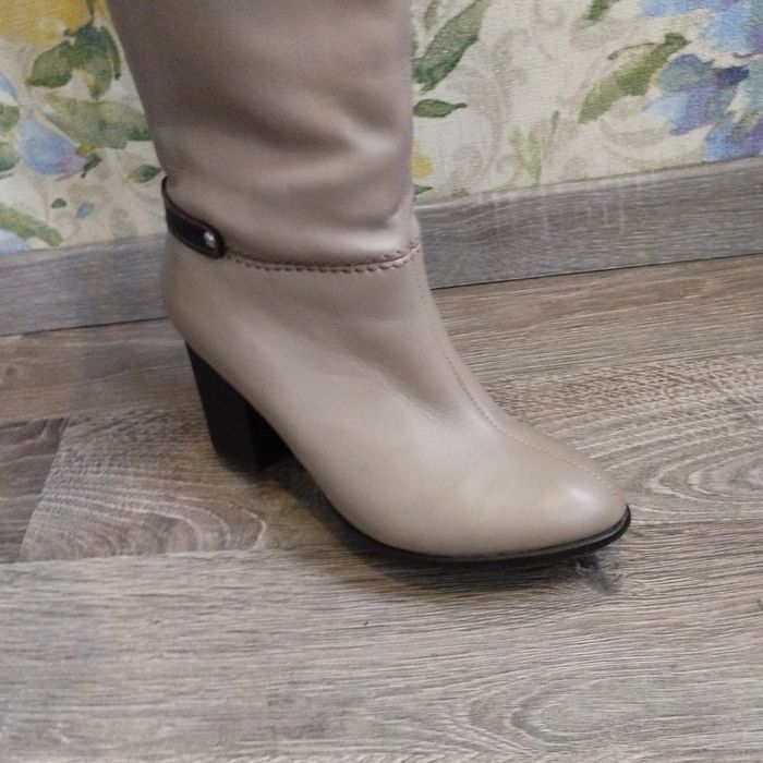 Чоботи жіночі, натуральна шкіра