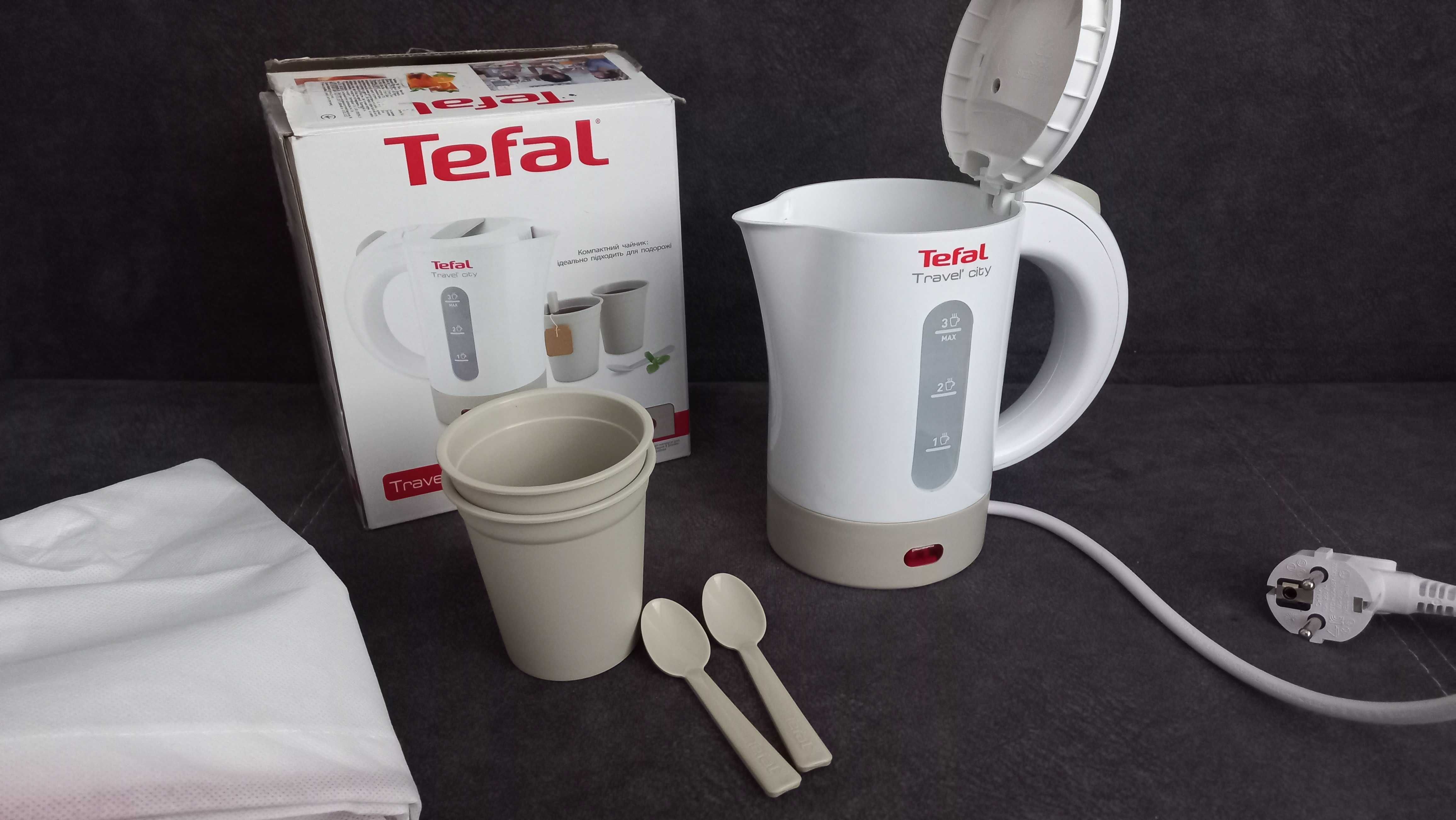 Дорожный електрочайник TEFAL Travel city
