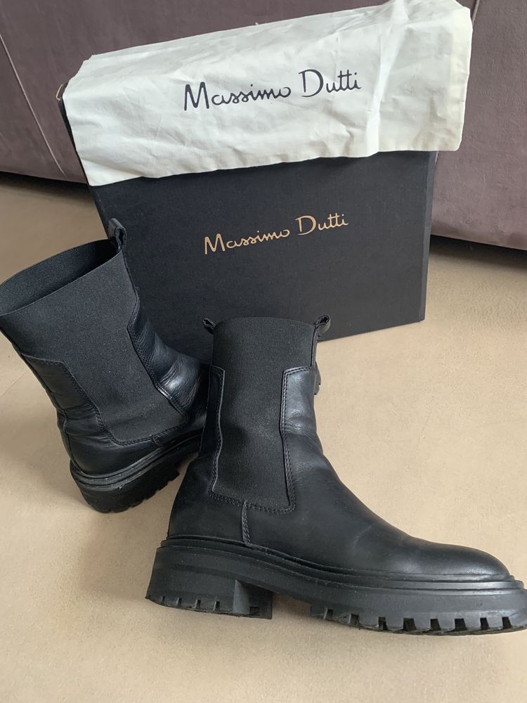 Челсі шкіряні Massimo dutti